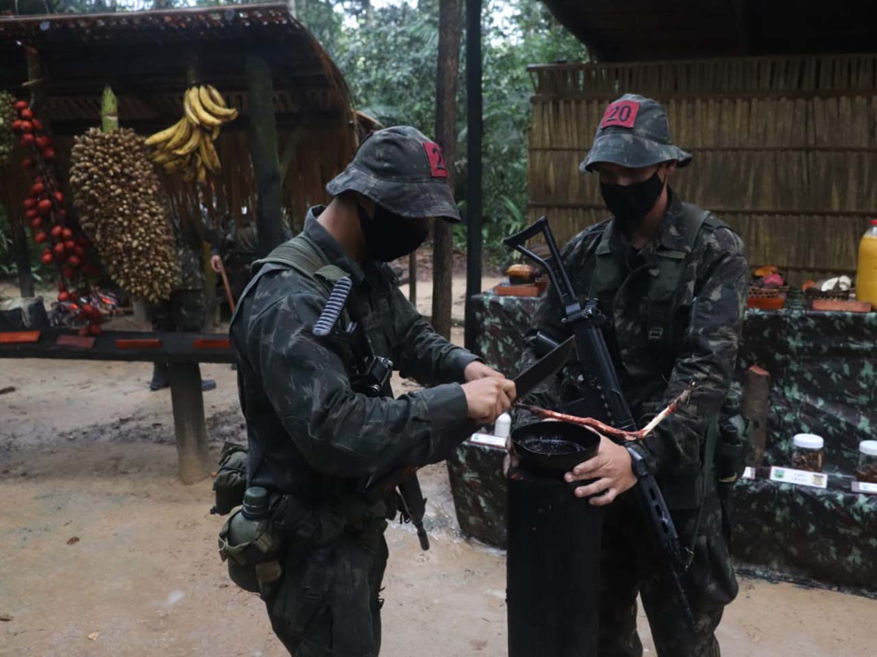 Alunos Do Curso De Precursor Paraquedista Realizam Treinamento Na Selva