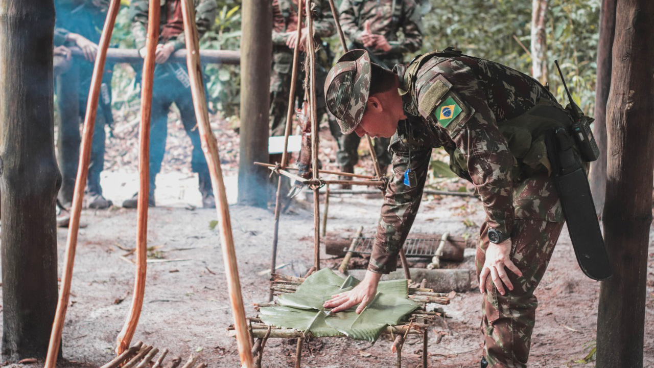 Força Tarefa Afonsos participa do Estágio de Adaptação à Vida na Selva