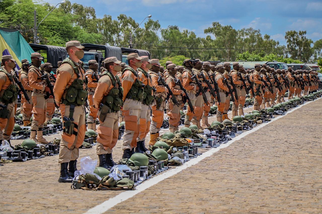 Doutrina Militar Batalhão de Caatinga passa por verificação de prontidão Doutrina Militar Batalhão de Caatinga passa por verificação de prontidão