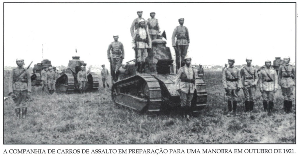 Renaut FT-17 - O primeiro carro de combate do Exército Brasileiro