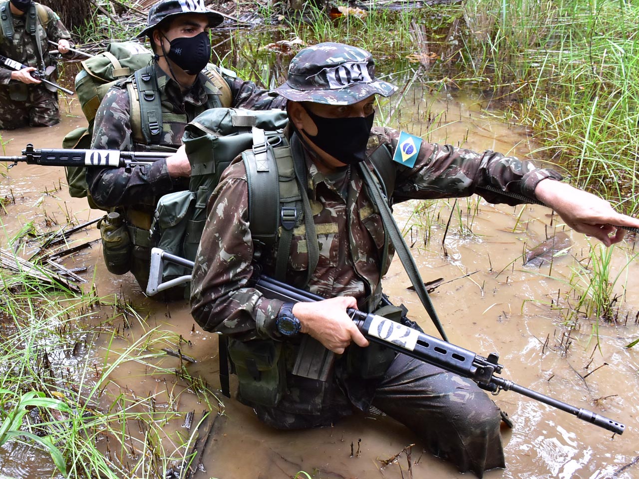 Brigada de Infantaria de Selva realiza estágio para os órgãos de segurança  pública