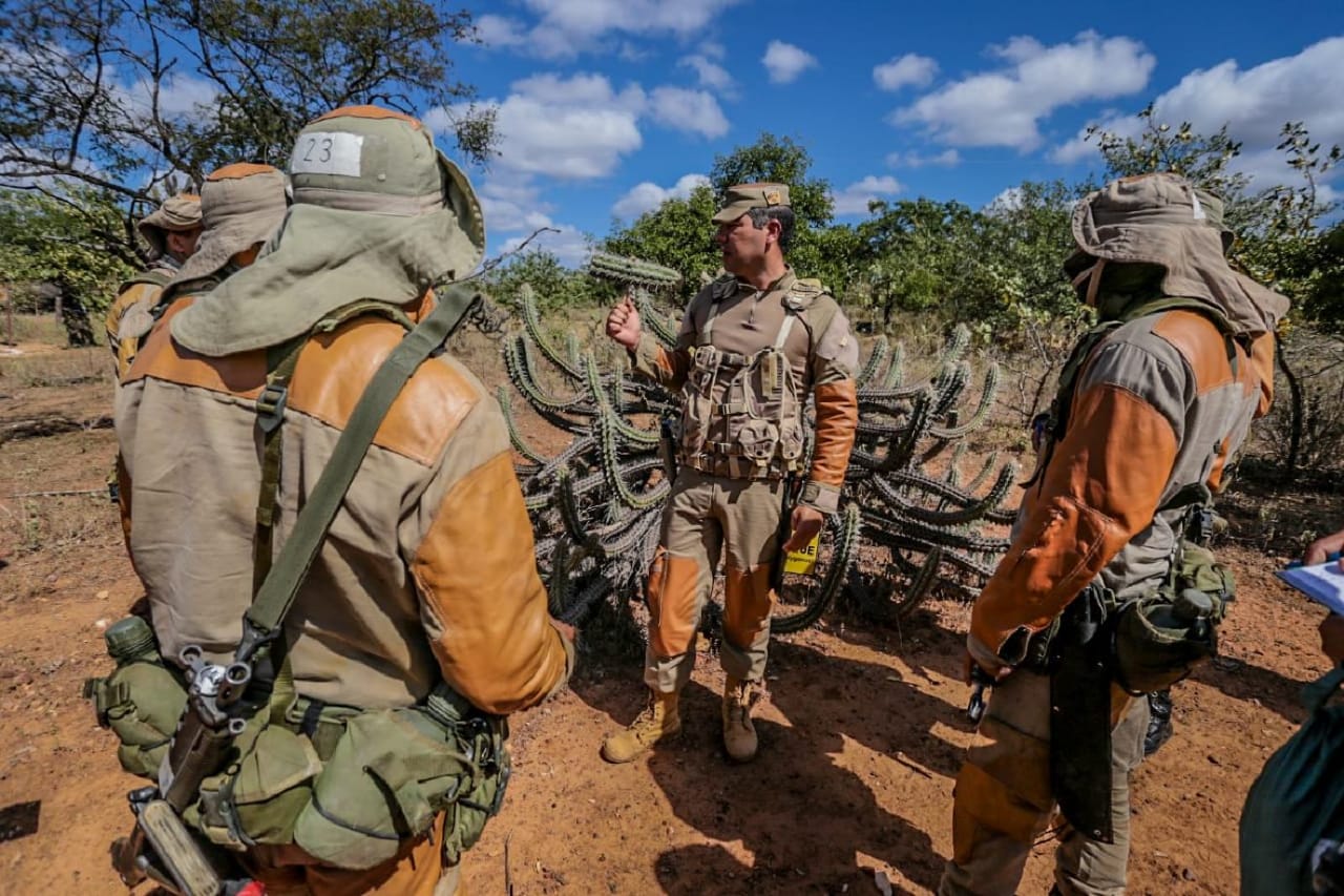 Batalhão Realiza Estágio De Caatinga Para Tropa Da Força Aérea Brasileira Defesanet 0825