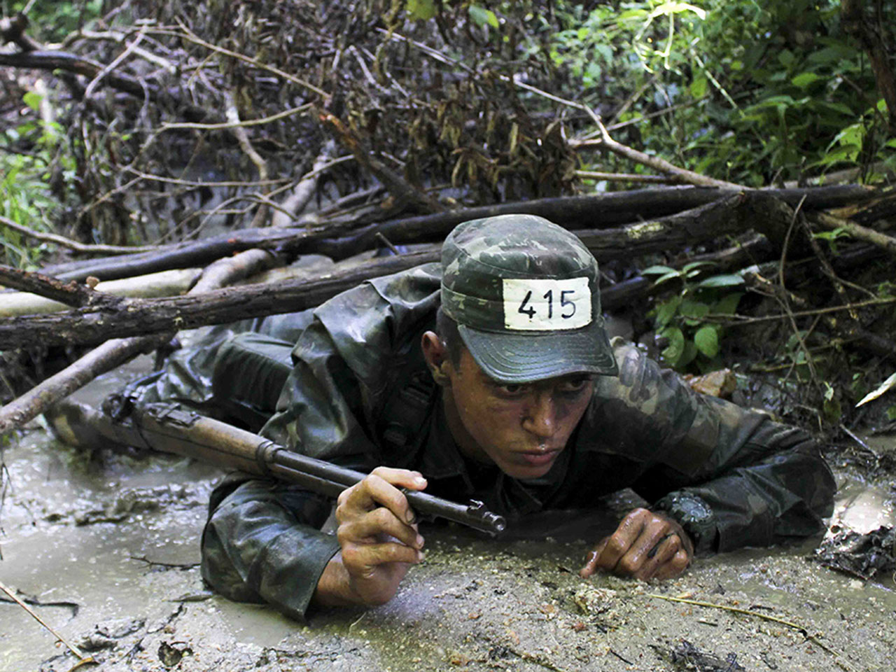 Exército Brasileiro - Durante as instruções no campo, todo soldado