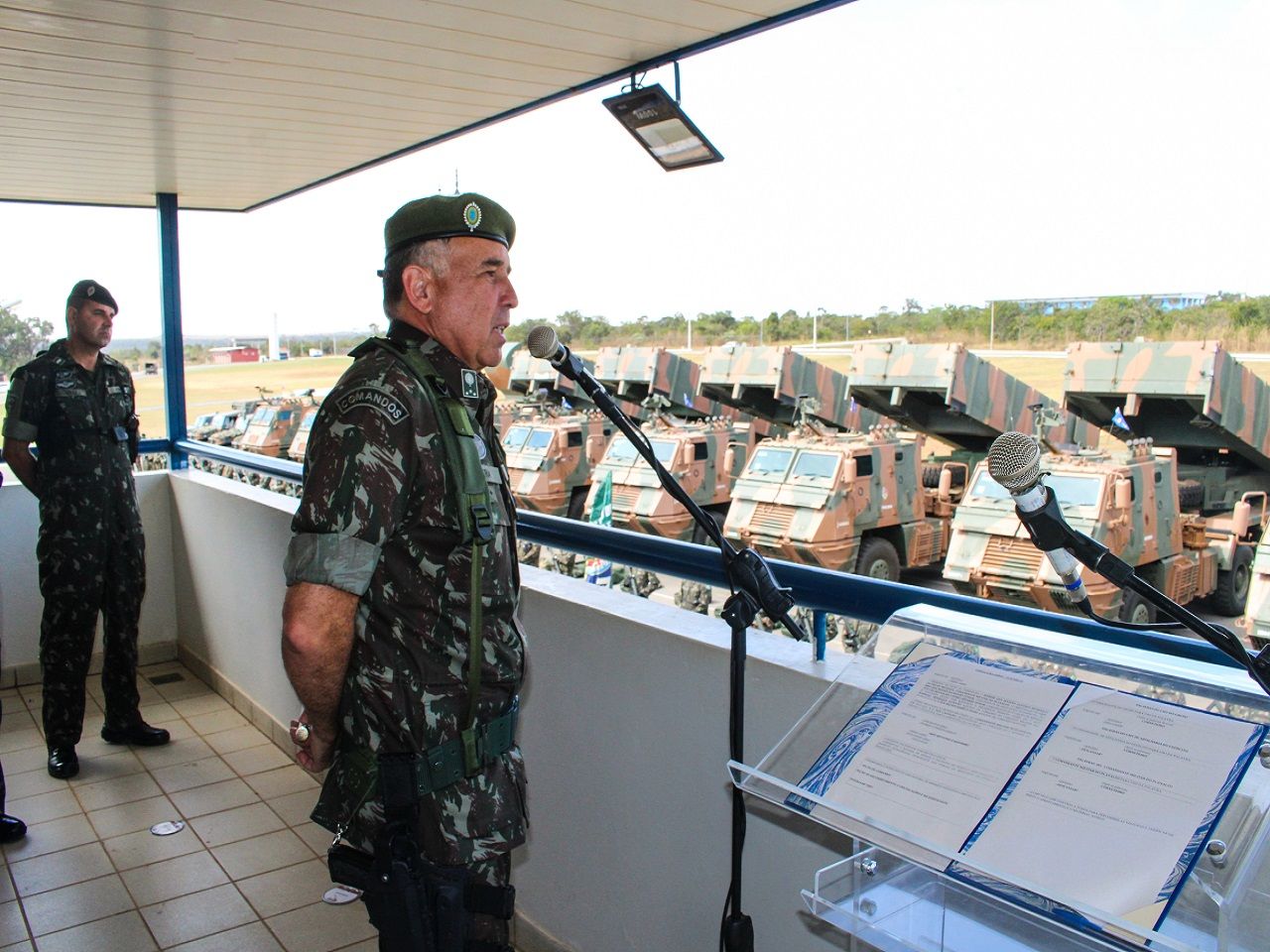 Comando de Artilharia do Exército recebe o Comandante Militar do