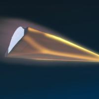 Picture of hypersonic weapon provided by Pei Shen