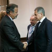 BR-RU - Ministros Jungmann e Shoigu reunem-se em Moscou  Foto - MOD Rússia