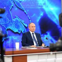 The President of Russia held his annual news conference.