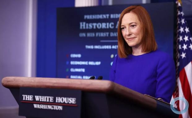Porta-Voz do Governo Biden, Jen Psaki, dá um pito na Globo em plena Casa Branca