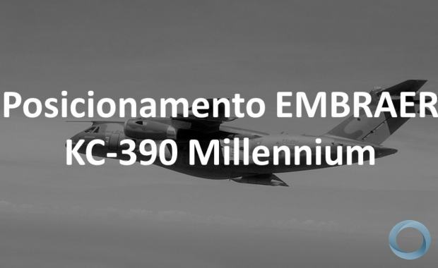 EMBRAER emitenota após anúncio da FAb de repactuar contrato da aeronave de transporte Multimissão KC-390