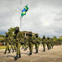 Apresentação das tropas que compõem o Comando Militar do Leste