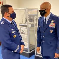 Tenente-Brigadeiro Baptista Junior tratou do assunto durante visita ao Chefe do Estado-Maior da Força Aérea dos Estados Unidos, no Pentágono americano