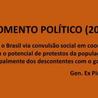 Gen Ex Pinto Silva - MOMENTO POLÍTICO (2021)