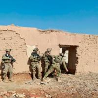 Operação das forças iraquianas contra integrantes do EI em Hawi Al Adhaim, na província de Diyala (leste) (AFP/AHMAD AL-RUBAYE) (AHMAD AL-RUBAYE)