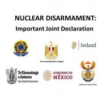Nuclear Disarmament: : important Joint Declaration