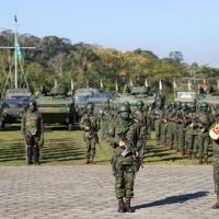 Comando da Divisão Anfíbia, no Rio de Janeiro, durante inspeção da ONU, em 2021