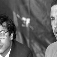 O candidato Petros e Hugo Chavez nos anos 90