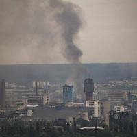 umaça na cidade de Severodonetsk, na região do Donbass, em 13/06/22. © Aris Messinis / AFP