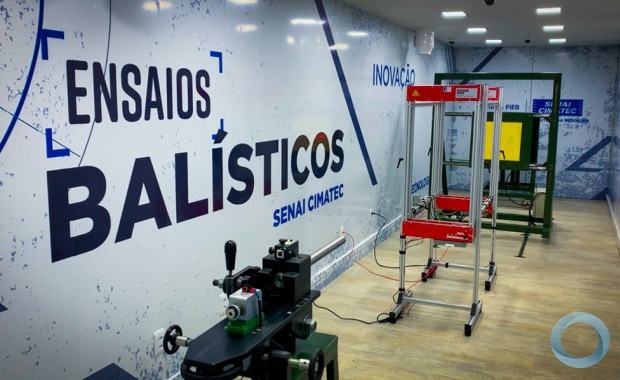 Primeiro Laboratório de Ensaios Balísticos do Norte Nordeste será inaugurado em Salvador Foto: Nalini Vasconcelos / SENAI CIMATEC