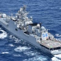 Indian Naval Ship (INS) Tarkash will arrive in Rio de Janeiro fo commemorate India 75 years Independence and 200 of Brazil  